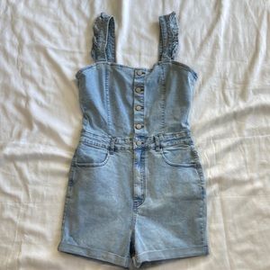 Jean shorts jumpsuit - Size L